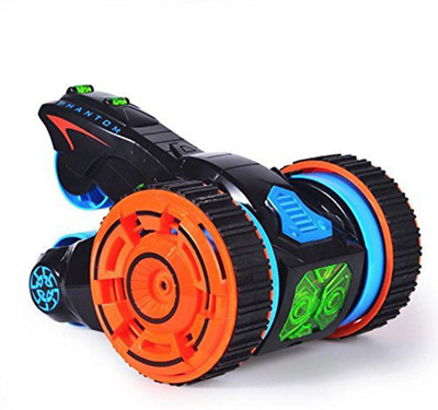

Webby Super-Fast Shock Absorbing 5-Wheeled 6CH 2-sided Stunt Race Car with Lights(Red)