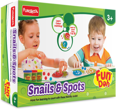 

Funskool-Fundoh Snails & Spots