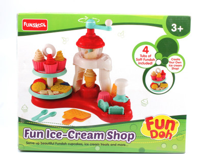 

Funskool-Fundoh Ice Cream Shop
