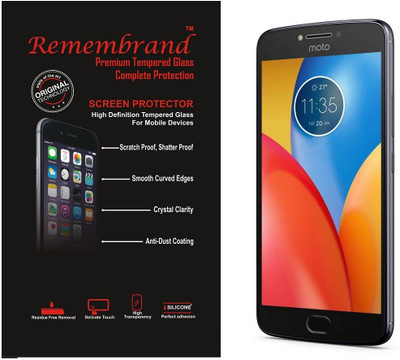 

Remembrand Impossible Screen Guard for Motorola Moto E4 Plus, Transparent