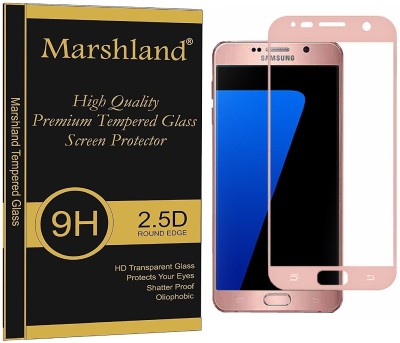 MARSHLAND Edge To Edge Tempered Glass for SAMSUNG Galaxy S7(Pack of 1)