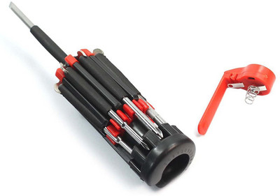 

Bruzone Best Quality 8 in 1 C18 Standard Screwdriver Set(Pack of 1), Red;black