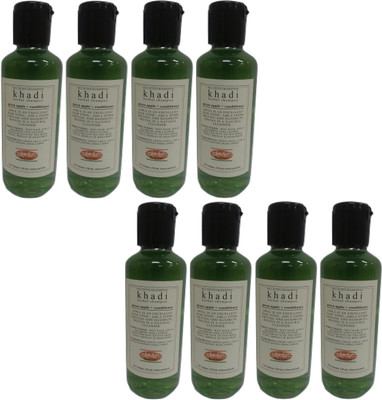 

Hill Queen Khadi herbal shampoo-Green Apple+Conditioner(1680 ml)