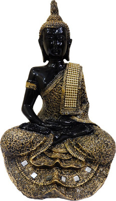 

FABZONE Antique Finish Lord Buddha Statue God Gautam Buddh Sculputer Handicraft Idol Diwali Decorative Spiritual Puja Vastu Showpiece Figurine - Religious Pooja Gift Item & Murti for Mandir / Temple / Home / Office Decorative Showpiece - 28 cm(Polyresin, 