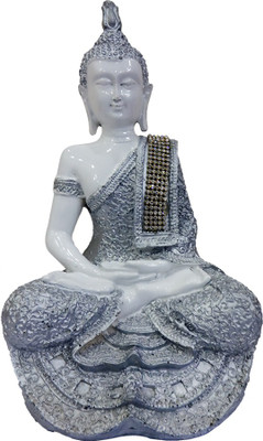 

FABZONE Antique Finish Lord Buddha Statue God Gautam Buddh Sculputer Handicraft Idol Diwali Decorative Spiritual Puja Vastu Showpiece Figurine - Religious Pooja Gift Item & Murti for Mandir / Temple / Home / Office Decorative Showpiece - 28 cm(Polyresin, 