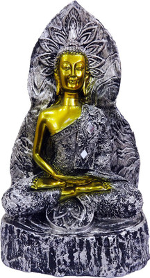 

FABZONE Antique Finish Lord Buddha Statue God Gautam Buddh Sculputer Handicraft Idol Diwali Decorative Spiritual Puja Vastu Showpiece Figurine - Religious Pooja Gift Item & Murti for Mandir / Temple / Home / Office Decorative Showpiece - 30 cm(Polyresin, 
