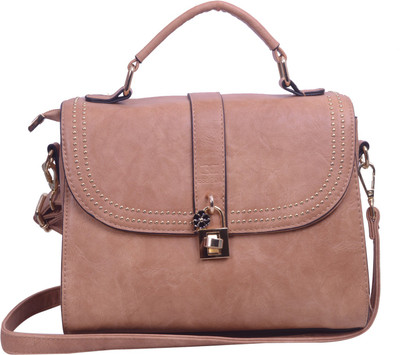 

ESBEDA Women Casual Brown Leatherette Sling Bag