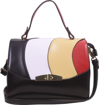 

ESBEDA Women Casual Black Leatherette Sling Bag