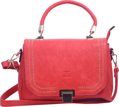 

ESBEDA Women Casual Red Leatherette Sling Bag