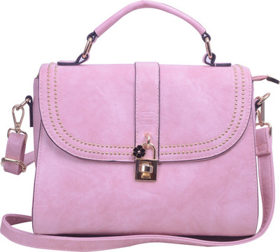 

ESBEDA Women Pink Leatherette Sling Bag