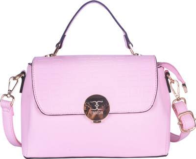 

ESBEDA Women Casual Pink Leatherette Sling Bag