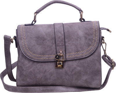 

ESBEDA Women Casual Grey Leatherette Sling Bag