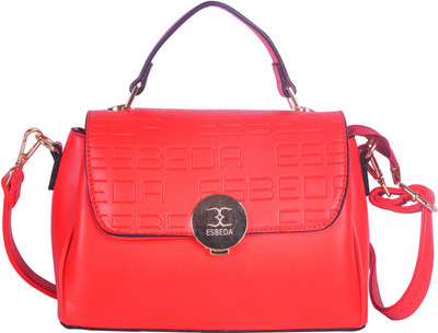 

ESBEDA Women Casual Red Leatherette Sling Bag