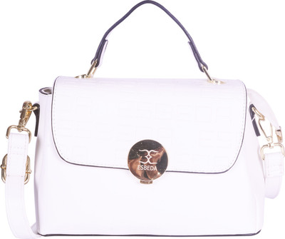 

ESBEDA Women Casual White Leatherette Sling Bag