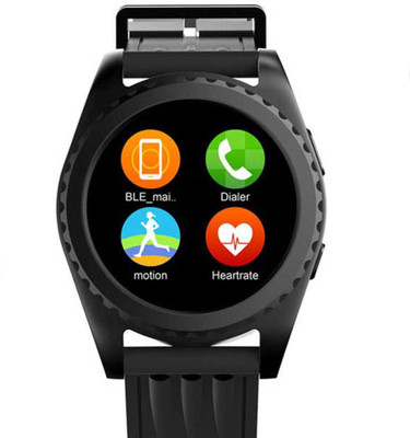 

Prague Best Touch-Screen Android Smartwatch with Heart Rate Monitor Black Smartwatch(Black Strap Regular)