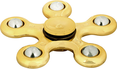 

Hermain Golden Premium Quality Ultra Speed Fidget Spinner(Gold)