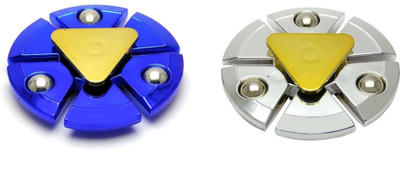 

S.Blaze Combo of 2 Blue & Silver Iron Man Fidget Spinner for Kids & Adults(Blue, Silver)