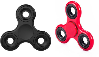 

meraakart fidget spinner combo high quality(Black, Red)