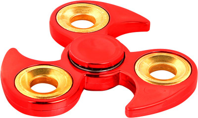 

Hermain Premium Quality Super Fast Fidget Spinner(Red, Gold)