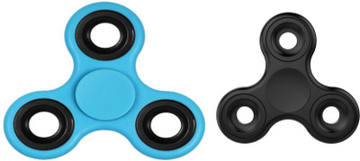 

meraakart fidget spinner combo high quality(Blue, Black)