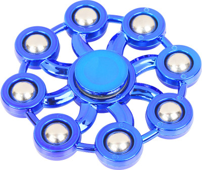 Hermain Premium Quality Anti Anxiety Fidget Spinner(Blue)