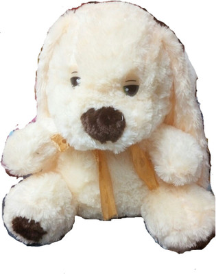 

SR FASHION HUB DOG SOFT TOY - 12 cm(White)