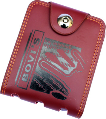 

AVB Boys Brown, Maroon Artificial Leather Wallet(10 Card Slots), Brown;cherry