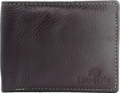 

Limelite Men Purple Genuine Leather Wallet(9 Card Slots)