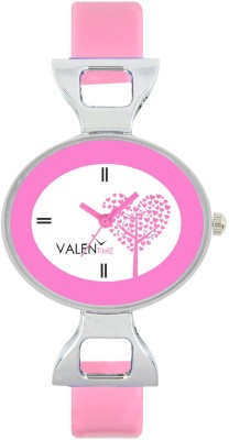 Ethnic and Style Pink Strap Oval Office Wear Women Watch Analog Watch  - For Women   Watches  (Ethnic and Style)