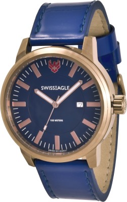 Swiss Eagle SE-9107-02 SE-9107 Analog Watch  - For Men   Watches  (Swiss Eagle)