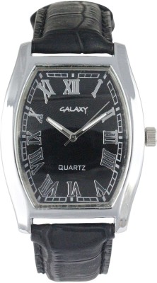 Galaxy GY025BLKSLR Analog Watch  - For Men   Watches  (Galaxy)