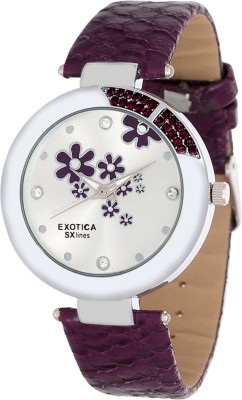 exotica fashion RB-19-Purple Analog Watch  - For Women   Watches  (Exotica Fashion)