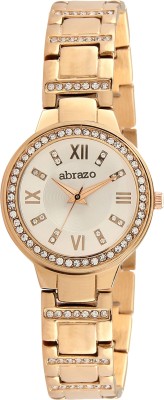 abrazo LD-IN-GD-STUD-WH Analog Watch  - For Women   Watches  (abrazo)