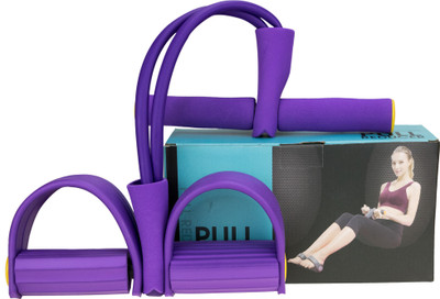 

AVMART Ab Builder and Tummy Trimmer Ab Pull Exerciser Resistance Tube Ab Exerciser(Purple)