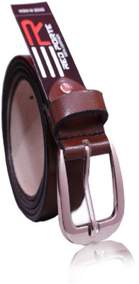 

RED PORTE Men Formal, Party Brown Genuine Leather Belt