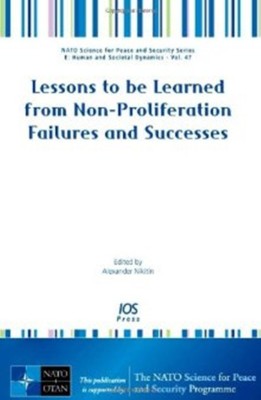 Lessons to be Learned from Non-proliferation Failures and Successes(English, Paperback, unknown)