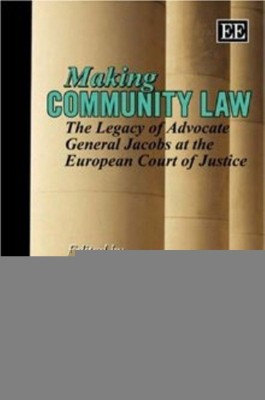 Making Community Law(English, Hardcover, unknown)