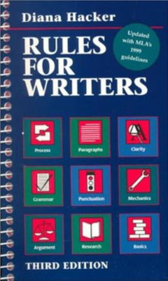 Rules for Writers: 1999 Mla Update 3rd Edition(English, Paperback, Diana T. Hacke Hacker)