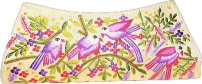 

AMRAPALI Formal Beige Clutch