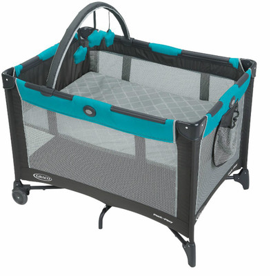 

Graco Pnp Base Finch Pack N Play(Aqua Blue, Grey)