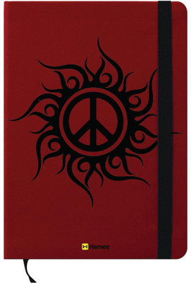 

Hamee A6 Note Book(A6 Notebook Instant Notes Sun Of Hope, Red)