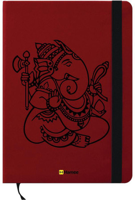 

Hamee A6 Note Book(A6 Notebook Instant Notes Ganesh Ji, Red)