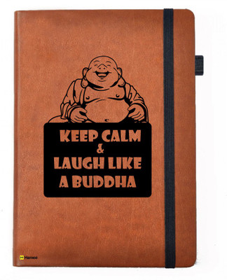 

Hamee A5 Notebook(A5 Notebook Designer Printed Leather Undated Planner, Brown)