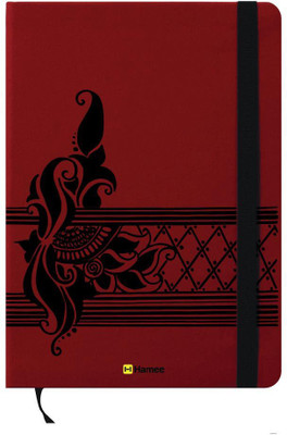 

Hamee A6 Note Book(A6 Notebook Instant Notes Ethnic Design, Red)