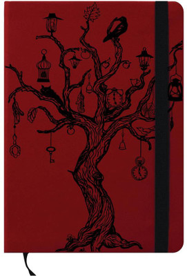 

Hamee A6 Note Book(A6 Notebook Instant Notes Tree Of Life, Red)