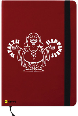 

Hamee A6 Note Book(A6 Notebook Instant Notes Buddha Blessings, Red)