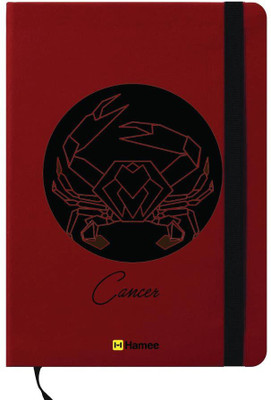 

Hamee A6 Note Book(A6 Notebook Instant Notes Zodiac Sign Cancer, Red)