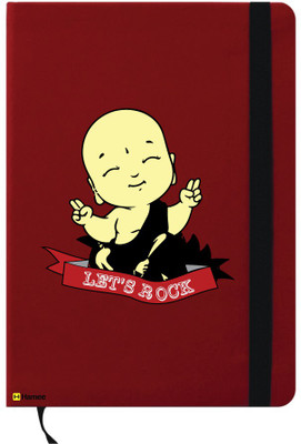 

Hamee A6 Note Book(A6 Notebook Instant Notes Buddha Rocks, Red)