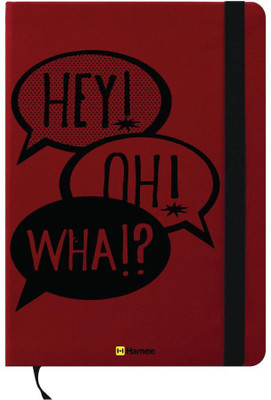

Hamee A6 Note Book(A6 Notebook Instant Notes What, Red)