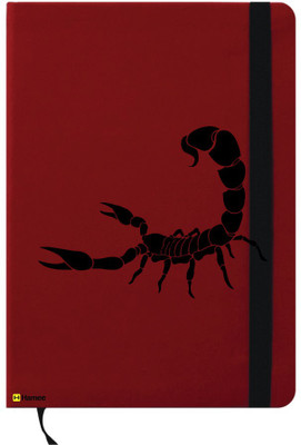 

Hamee A6 Note Book(A6 Notebook Instant Notes Scorpion, Red)